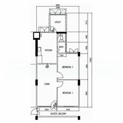Blk 2 Brickworks Estate (Bukit Merah), HDB 3 Rooms #563945171